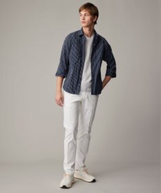 JOSEPH ABBOUD 【25SS・ウエストも伸びる！オーガニックコットン使用】ハイパワーオーガニックピケ パンツ