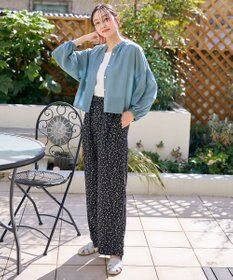 ANY L 【洗濯機可/ウエストゴム】プリントパンツ