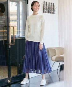 自由区 【XSサイズ～/洗える/セット可】オパールストライプ ランダムタックスカート