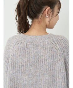 earth music&ecology フワフワＭＩＸヤーンカーディガン