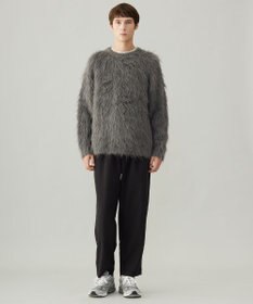 UNFILO MENS 【男女兼用】シャギー クルーネックニット