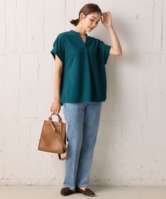 組曲 S 【WEB限定】ライトジョーゼットスキッパー ブラウス