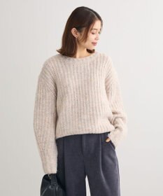 Green Parks ざっくりローゲージニットプルオーバー