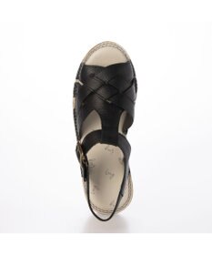 ing <ing>【サスティナブル】クロスメッシュデザインサンダル