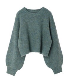 Green Parks ・ＥＬＥＮＣＡＲＥ　ＤＵＥ　ミックスシャギーニット