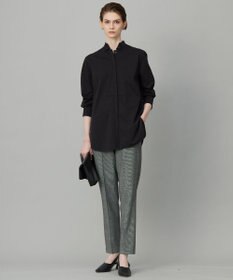 ICB L 【洗える】 ブラウスライクジャージー ロングカットソー