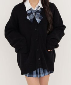 WEGO 【SCHOOLITEM】ニットカーディガン