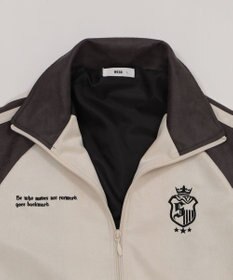 WEGO 【ユニセックス着用ITEM】フェイクスウェードトラックジャケット