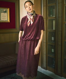 自由区 L 【SHIHOさん着用】シアーベロア カットソー