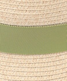 #Newans 【UVカット/洗える】〈花乃まりあさんコラボ〉リボン2本つきサマーハット