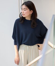 ANY 【洗濯機可/UVカット/接触冷感】クールタッチボクシーニット