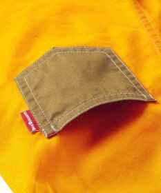 MIKI HOUSE HOT BISCUITS 【70-110cm】 レトロ ロゴ刺繍 オーバーオール