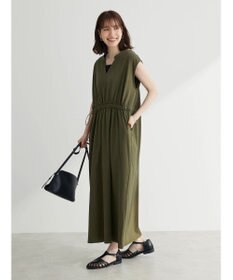 Green Parks ・ＳＵＧＡＲ　ＳＰＯＯＮ　ウエストドロストワンピース