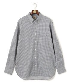 J.PRESS MEN 【KING SIZE】ギンガムネルジャージ シャツ/B.D