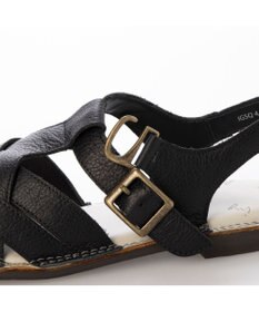 ing <ing>【サスティナブル】クロスメッシュデザインサンダル