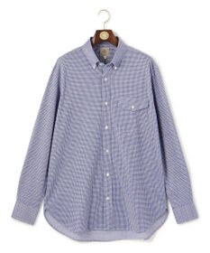 J.PRESS MEN 【KING SIZE】ギンガムネルジャージ シャツ/B.D