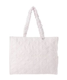 Maison de FLEUR ギャザーハンドルキルティングキャリーオンバッグ