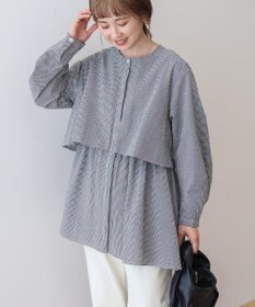 AMERICAN HOLIC サッカーティアードロングブラウス