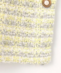 自由区 【Precious 5月号掲載】【カトリエムブーケ】Couleur tweed ツイードジレ