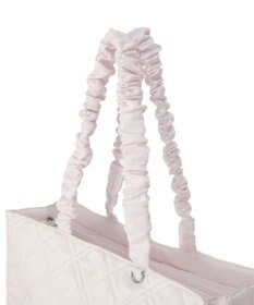 Maison de FLEUR ギャザーハンドルキルティングキャリーオンバッグ