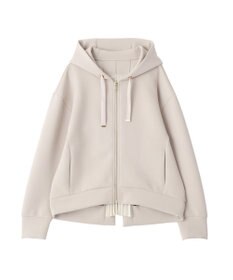 YECCA VECCA バックプリーツZIPフーディー