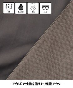 GOTAIRIKU 25年新作/3シーズン対応【防水/軽量/シワになりにくい】メランジカルゼ ステンカラーコート_無地