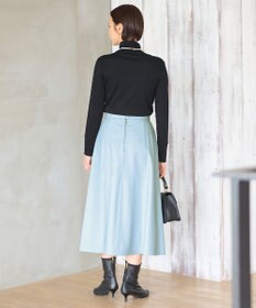 自由区 ラムレザー スカート