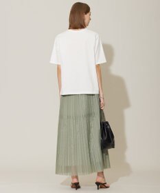 ICB 【接触冷感・UVケア・洗える】ロゴＴＥＥ カットソー