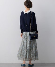 23区 【先行予約/WEB&一部店舗限定】バイカラーデザイン 2WAY ニット