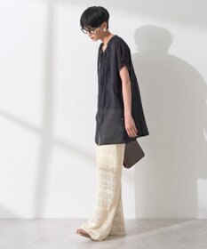 AMERICAN HOLIC レース編みニットパンツ