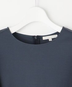 自由区 L 【カタログ掲載・洗える】エンブロイダリーコンビジャージ カットソー