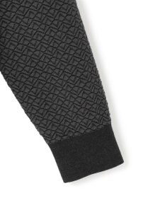 JOSEPH HOMME 【イージーケア】 ヴィスコースリンクス　ジップアップニットフーディー