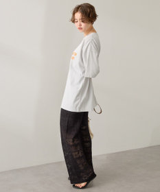 AMERICAN HOLIC レース編みニットパンツ