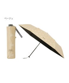 MOONBAT 【遮熱・遮光】POLO RALPH LAUREN(ポロ ラルフローレン)フローラル 花柄 晴雨兼用 雨傘  折りたたみ傘 簡単開閉