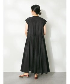 CRAFT STANDARD BOUTIQUE インド綿フレンチスリーブワンピース