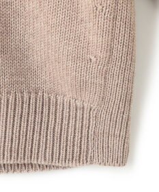 BEIGE， 【洗える】LEADER / フェイクレザーポケットクルーネックトップス