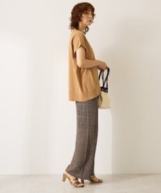 AMERICAN HOLIC レース編みニットパンツ