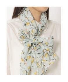 UNBILLION カシュネ cache nez / 花柄シフォンスカーフ