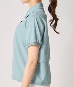 FILA GOLF／marie claire 【marie claire SPORT】 バックベンチレーションプルオーバー