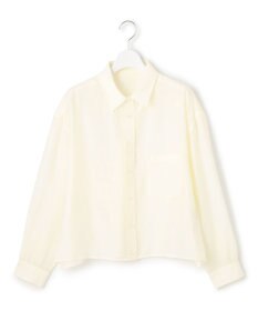 J.PRESS YORK STREET 【WOMEN】シアーショート ブラウス