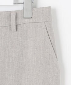 自由区 L 【WEB限定カラーあり/洗える/撥水加工】TRギャバ テーパード パンツ