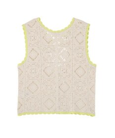 AMERICAN HOLIC クロシェ風ニットベスト
