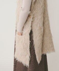 GRACE CONTINENTAL 起毛ニットベスト