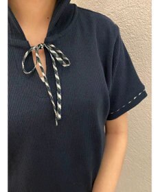 Green Parks チェックポイントワッフルプルオーバー