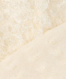 BEIGE， LYCORIS / カットフリンジ Vネックニット