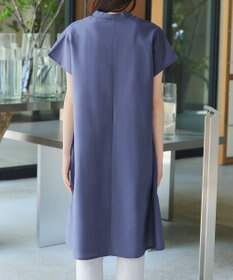 Tiaclasse リネンミックススキッパーシャツワンピース