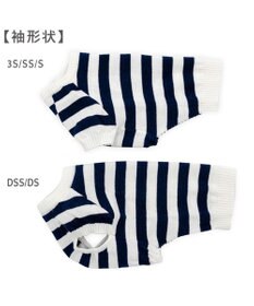 PET PARADISE J.PRESS ボーダー綿ニット 小型犬