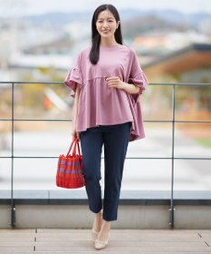 Tiaclasse L 日本製サーラドライ・テーパードパンツ