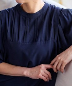 Tiaclasse 【洗える】ボリュームパフスリーブAラインワンピース