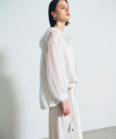 GRACE CONTINENTAL メッシュコンビフーディー